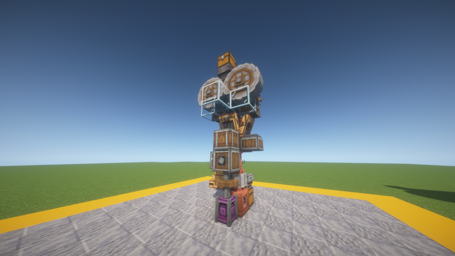 Andesite Block Farm - Vista 1